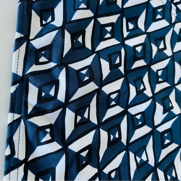 NEW SISSTREVOLUTION ANTHROPOLOGIE Black White Navy Ruffle Top High Rise Bikini S - Picture 7 of 9